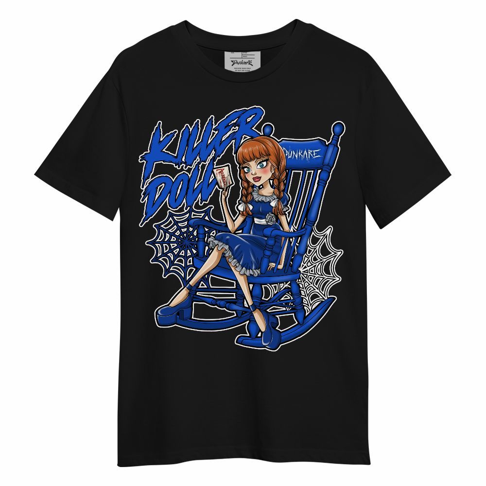 Shirt To Match Air Foamposite One Royal - Killer Doll-A Halloween Unisex Shirt