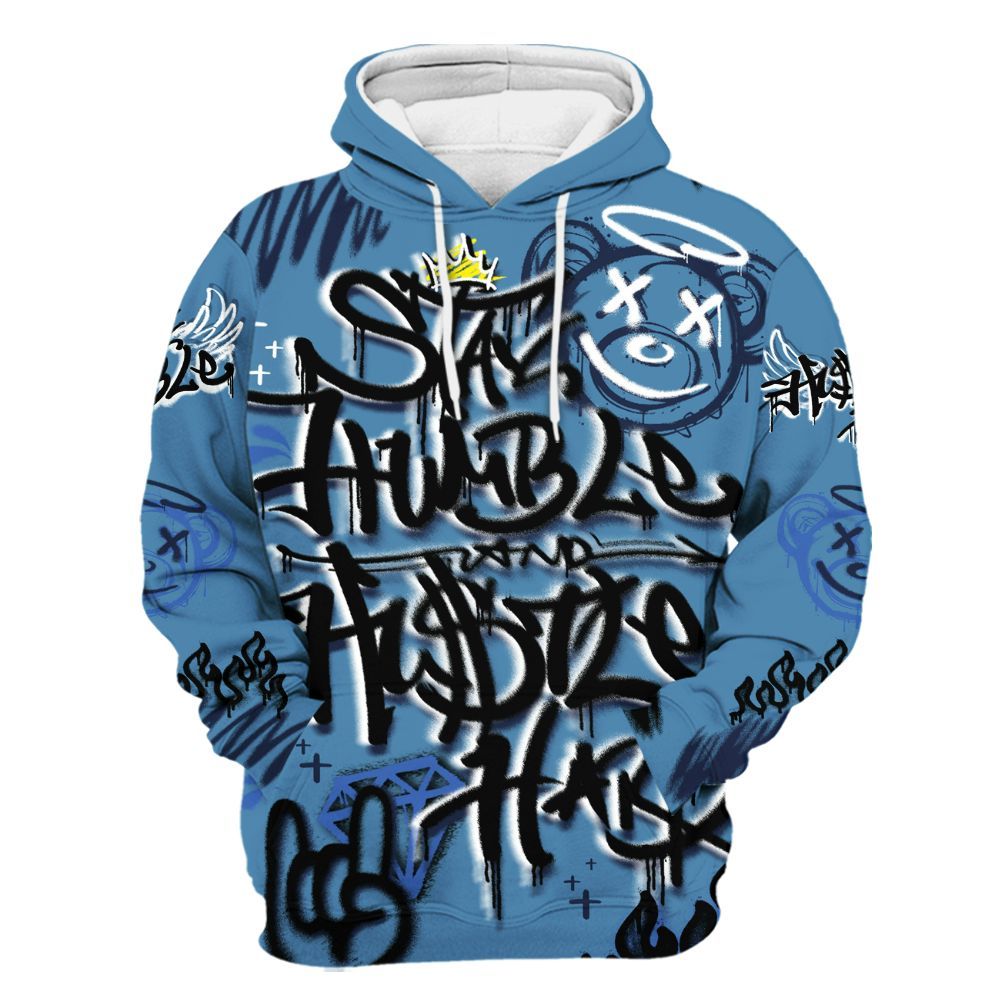 Hoodie To Match Air Force 1 Stash - Humble Drip Streetwear Graffity All Over Print