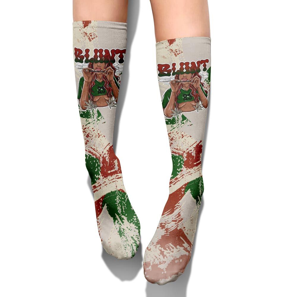 Sock To Match El Grito 5s - Bluntz Unique Circle Splash