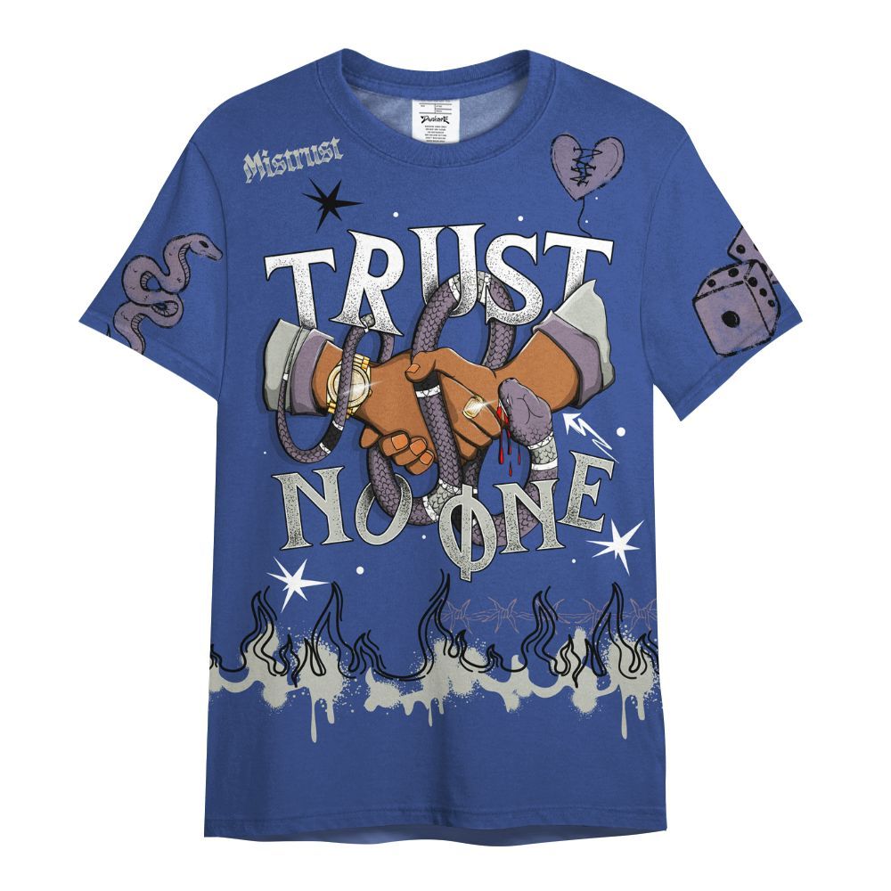 Shirt To Match Low OG Voodoo Alternate 1s - Trust No One Snake-Bite Doodle Crayon All Over Print