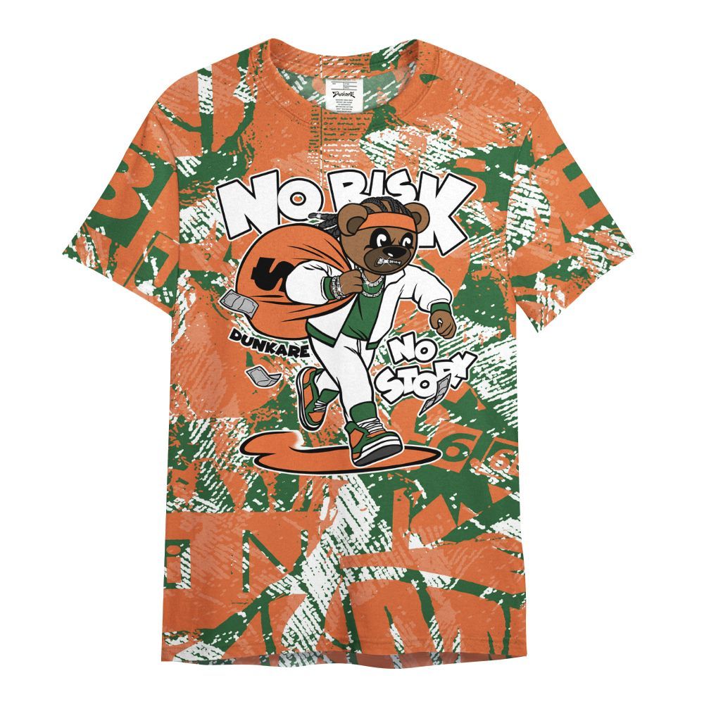 Shirt To Match Low Miami 5s - Certain Bear Abstract Graffiti All Over Print