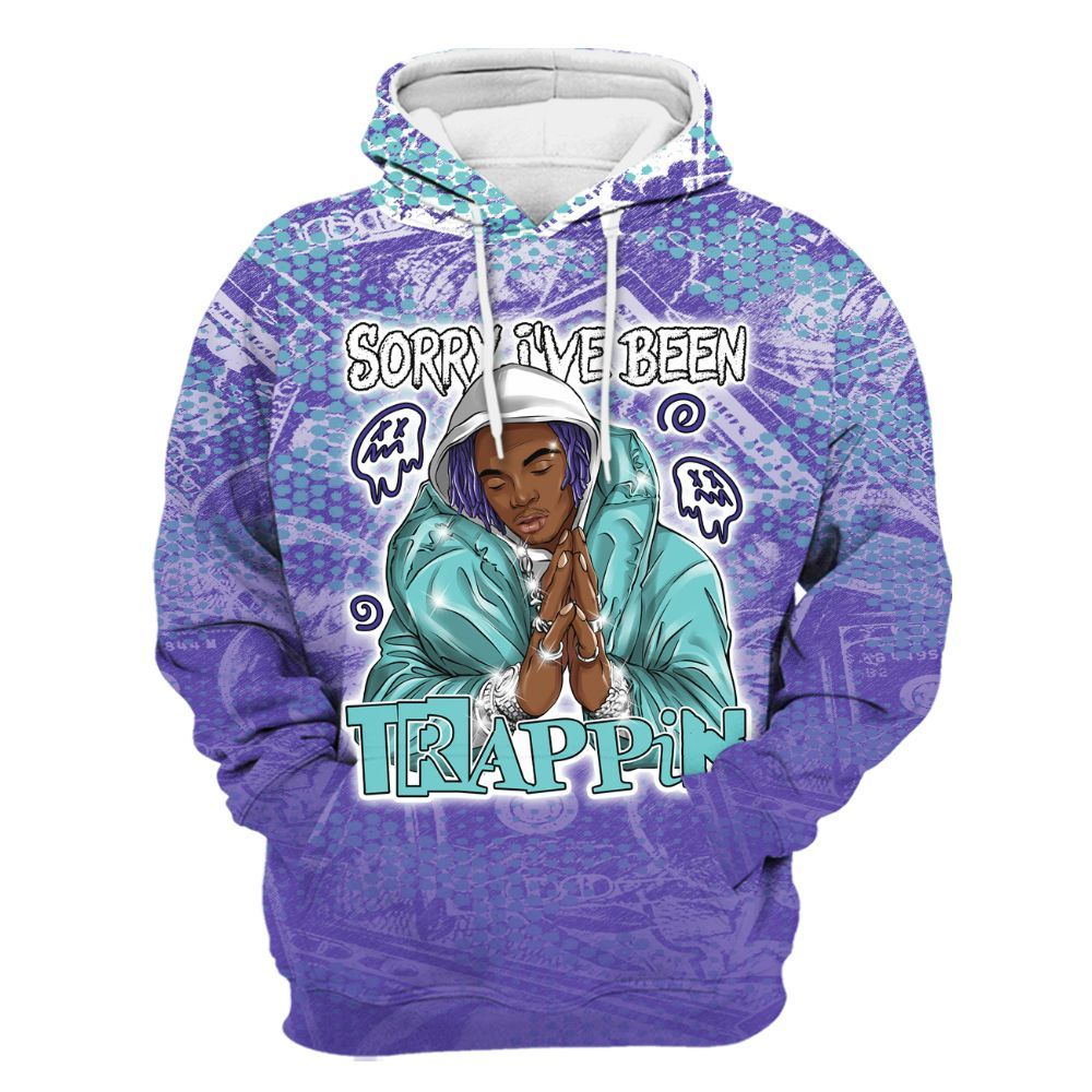 Hoodie To Match Low Hornets 1s - Trappin' Banknote All Over Print