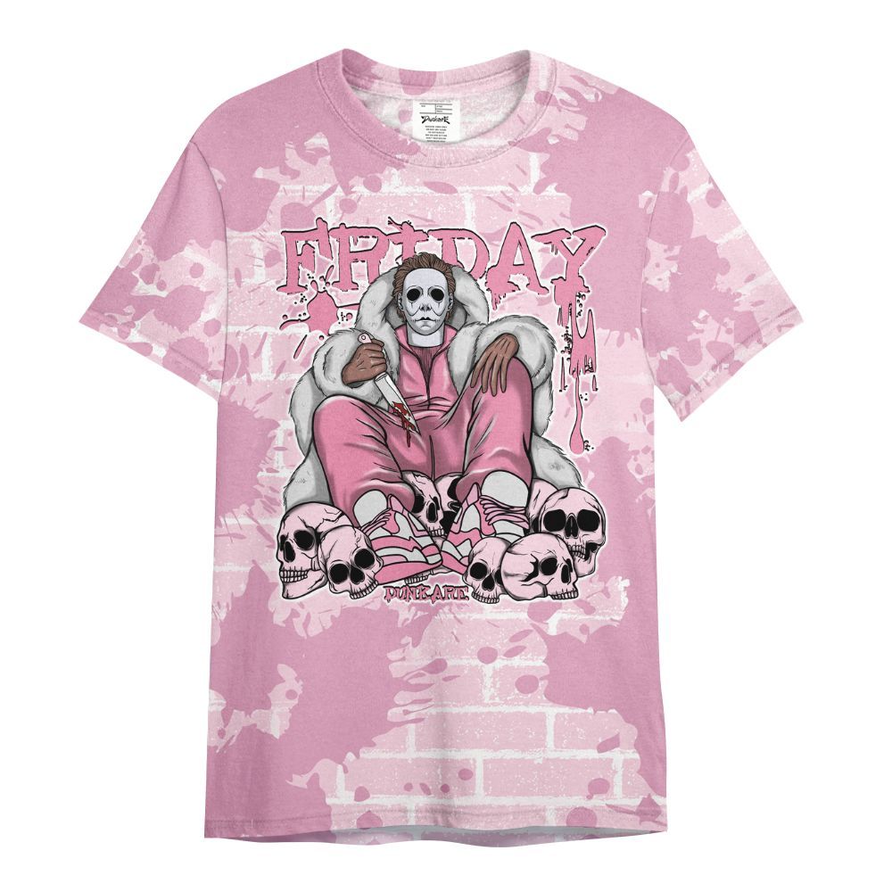 Shirt To Match Orchid 4s - Friday Brick All Over Print