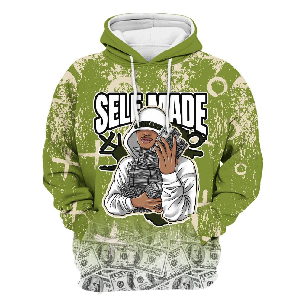 Hoodie To Match SB Dunk Low Asparagus - Selfmade Unique Grunge All Over Print