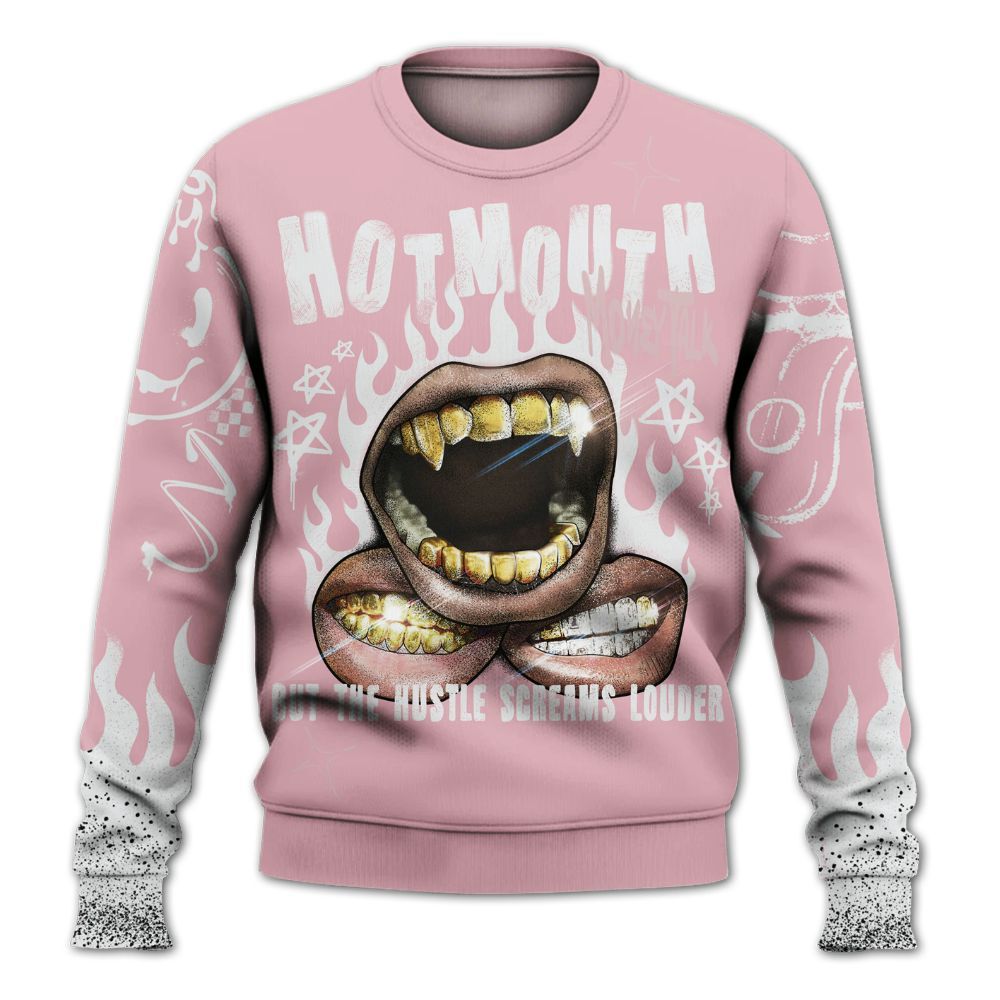Sweatshirt To Match Air Max DN Pink Foam - Mouth Burning Street Style All Over Print