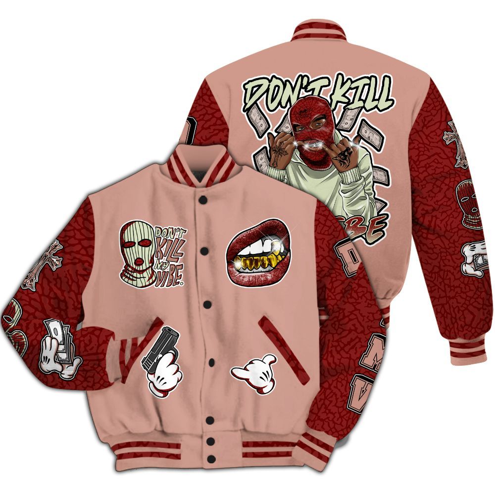 Varsity Jacket To Match Valentines Day 3s - Vibe.Unique All Over Print