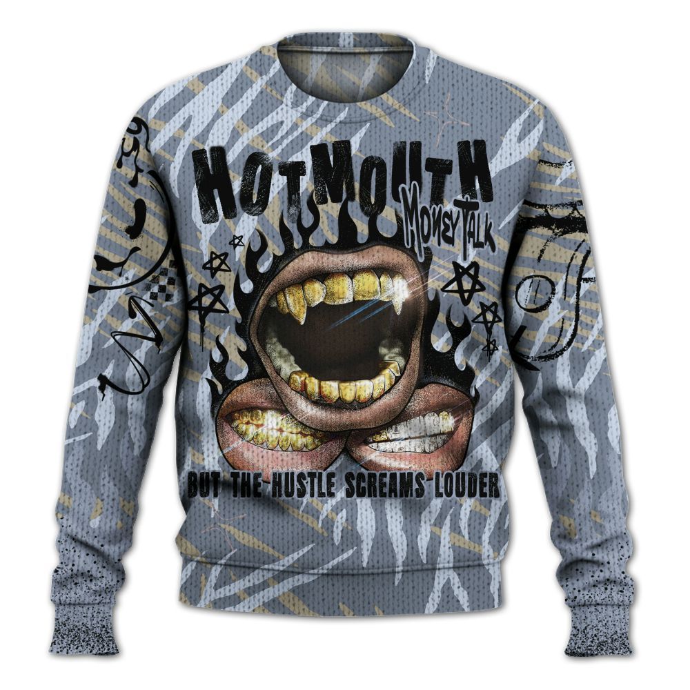 Knitted Sweater To Match Ja 2 Induction - Mouth Burning Street Style