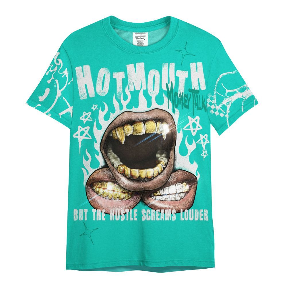 Shirt To Match Dunk Low Clear Jade - Mouth Burning Street Style All Over Print