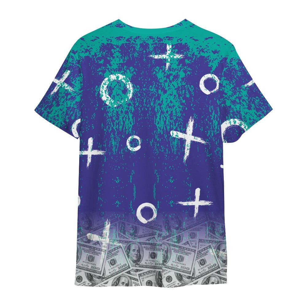 Shirt To Match Retro Grape 5s - Selfmade Unique Grunge All Over Print