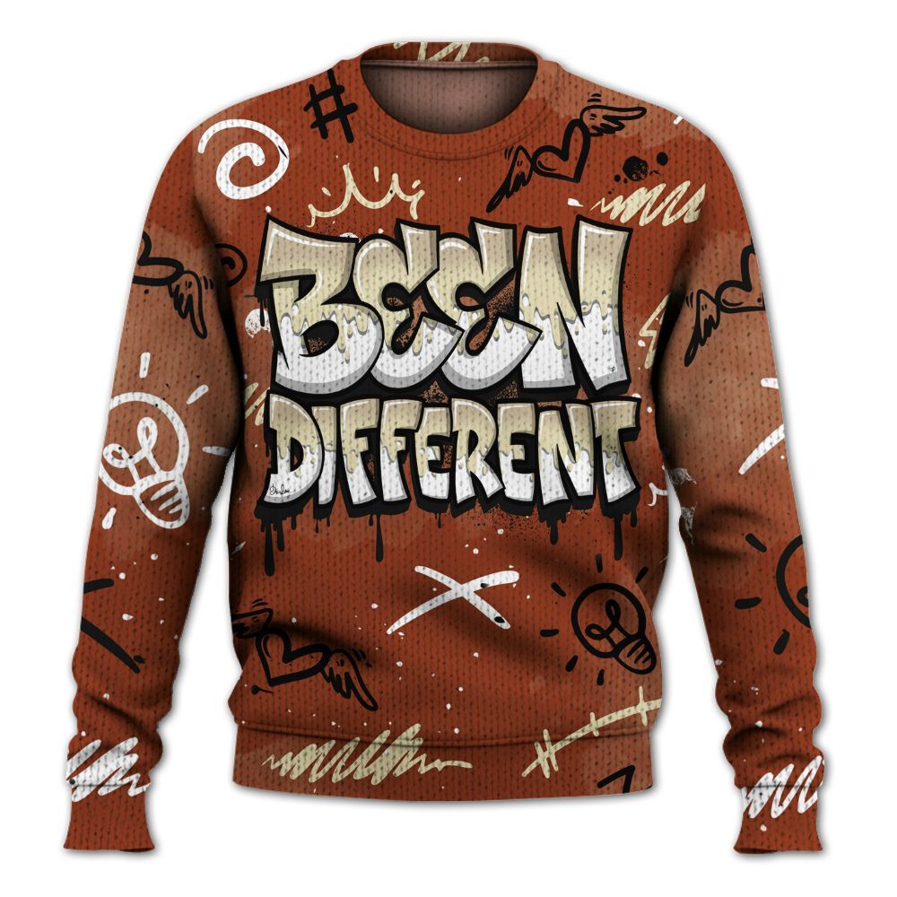 Knitted Sweater To Match Retro Eastside Golf 12s - Drip Been Di2ferent