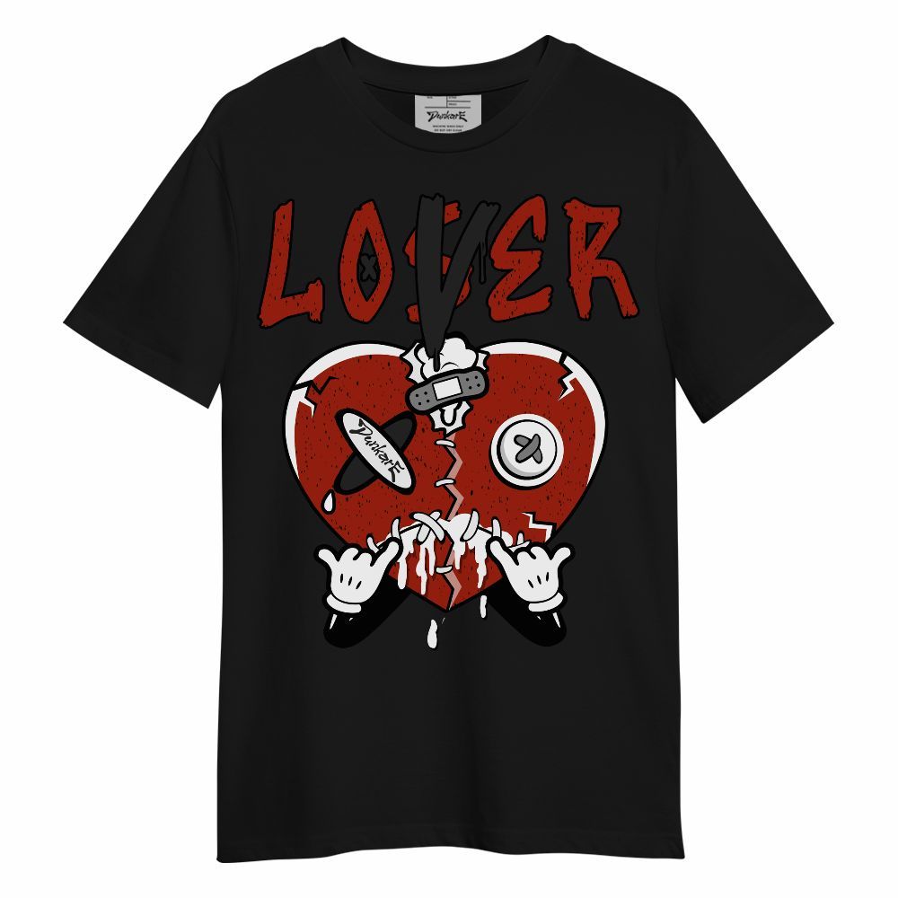Shirt To Match Red Cement 4s - Loser Lover Drip Unisex Shirt