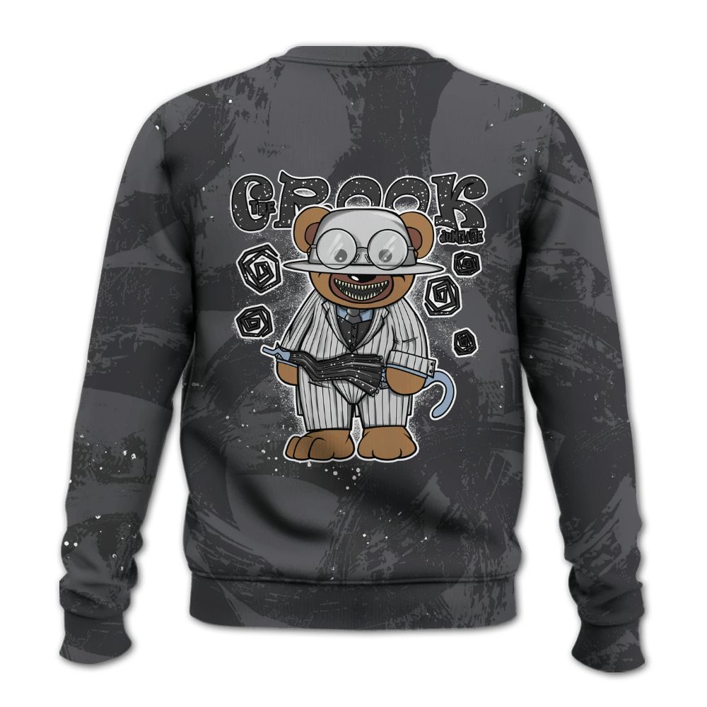 Sweatshirt To Match Reverse Oreo 6s - Swindler Bear Circle Slpash All Over Print