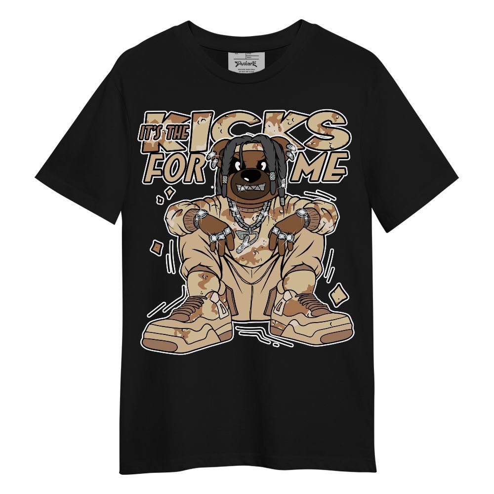 Shirt To Match Desert Camo 3s - Sneakers Bear Unisex Shirt