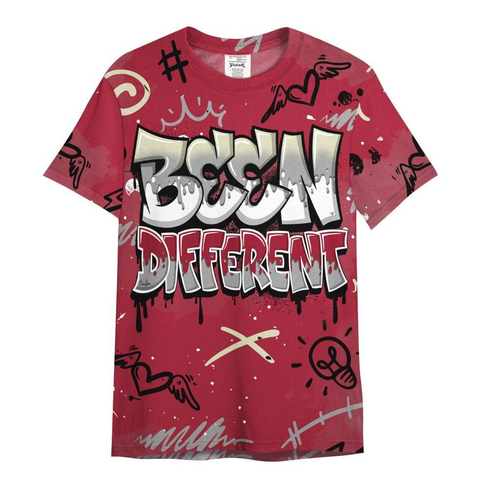 Shirt To Match High OG Chicago Shadow 1s - Drip Been Di2ferent All Over Print