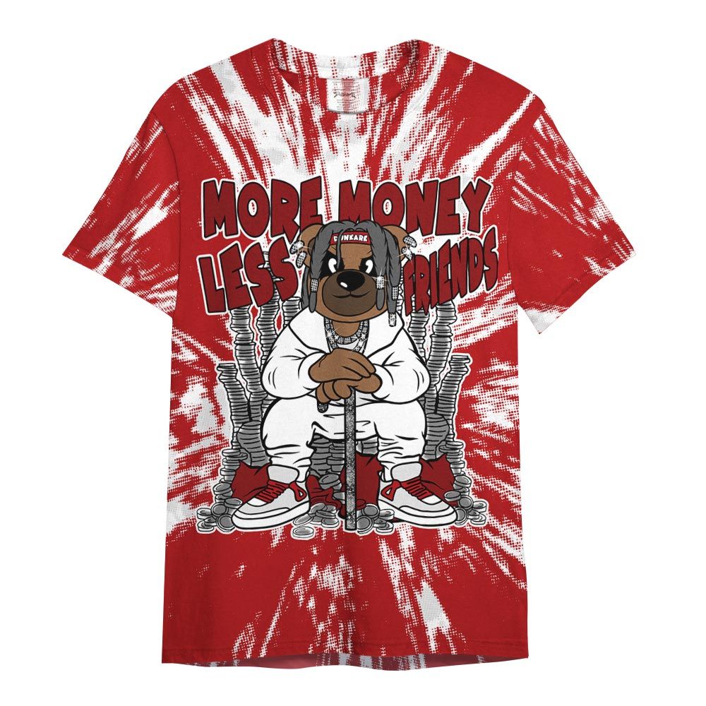 Shirt To Match Red Taxi 12s - More Moneys Bear Luxury Shirt Unisex