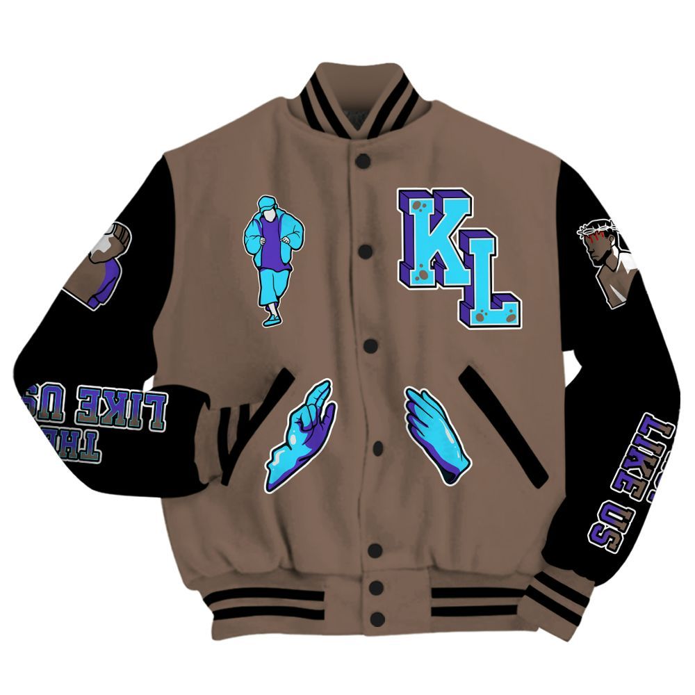 Varsity Jacket To Match Olive Concord 9s - Dislike Us Graphic All Over Print