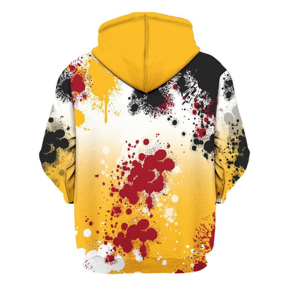 Hoodie To Match White Taxi 12s Shirt, Trust No One Scary All Over Print