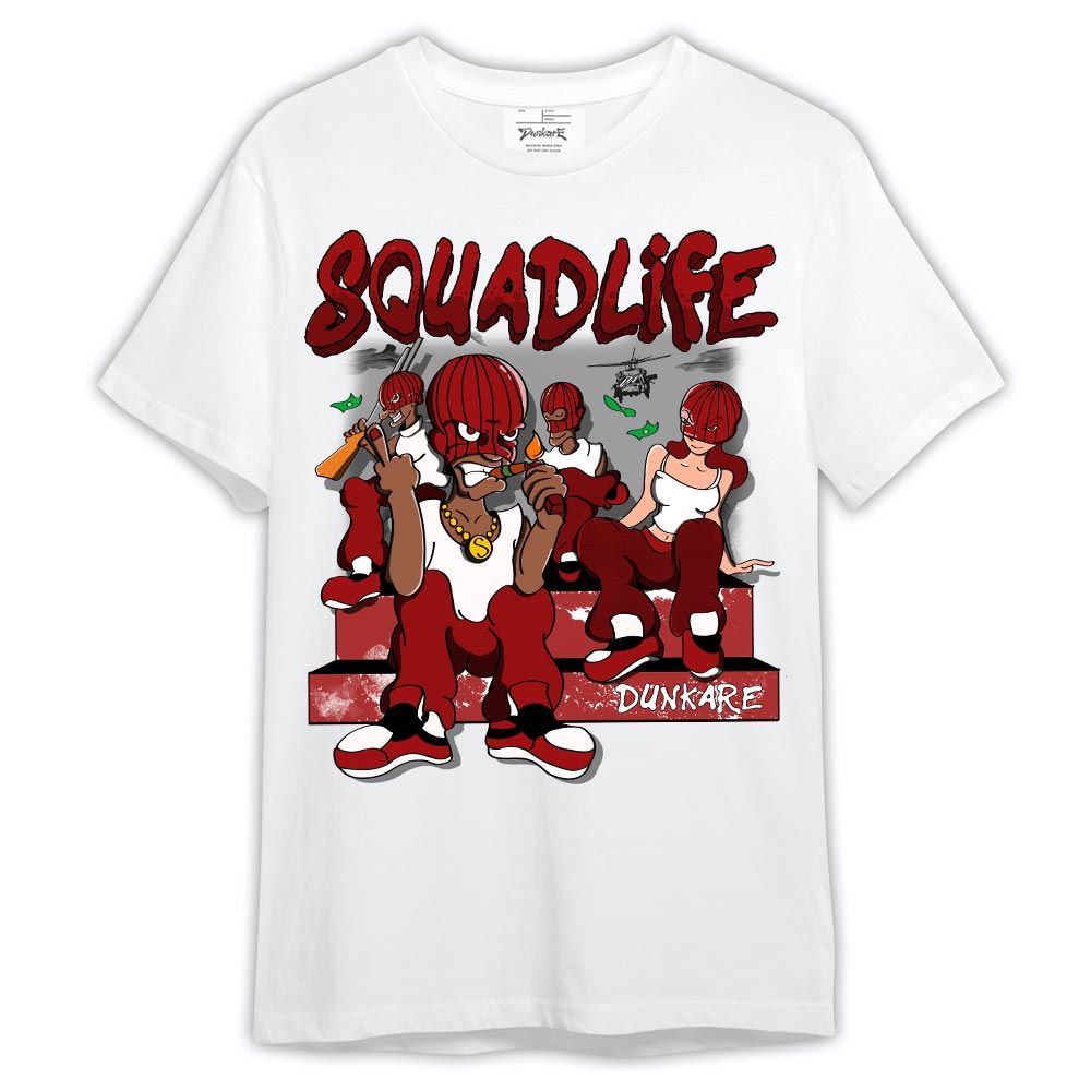 Shirt To Match Red Taxi 12s - Squad Life Shirt Outfit 0605 LGH