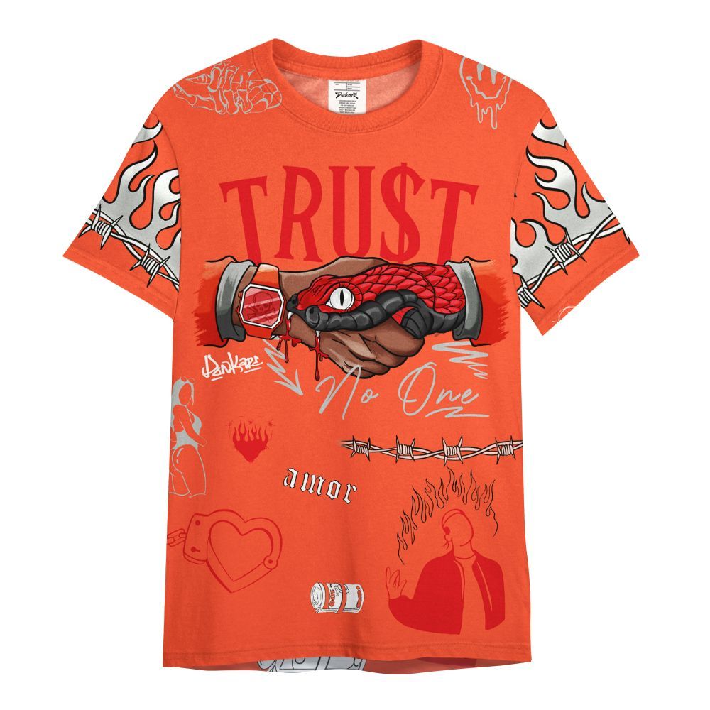 Shirt To Match Air Max 1 86 Cosmic Clay - Snake Trust No One All Over Print