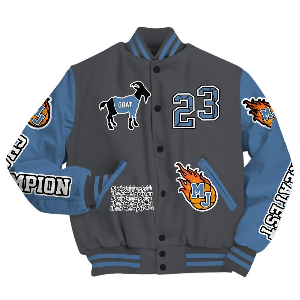 Varsity Jacket To Match Air Max 95 Stash - 23 G.0.A.T Jump Up Basketball All Over Print