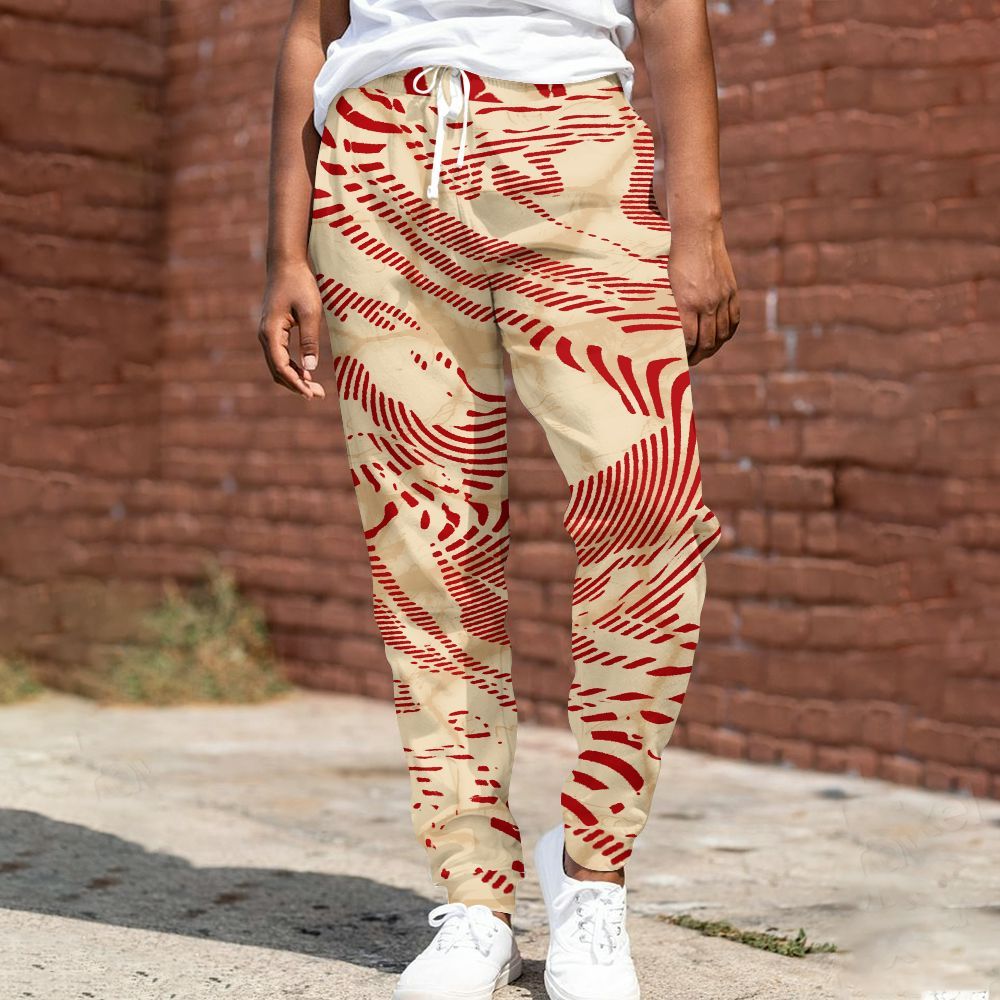 Sweatpant To Match Dunk Low Strawberry Waffle - Fume All Over Print