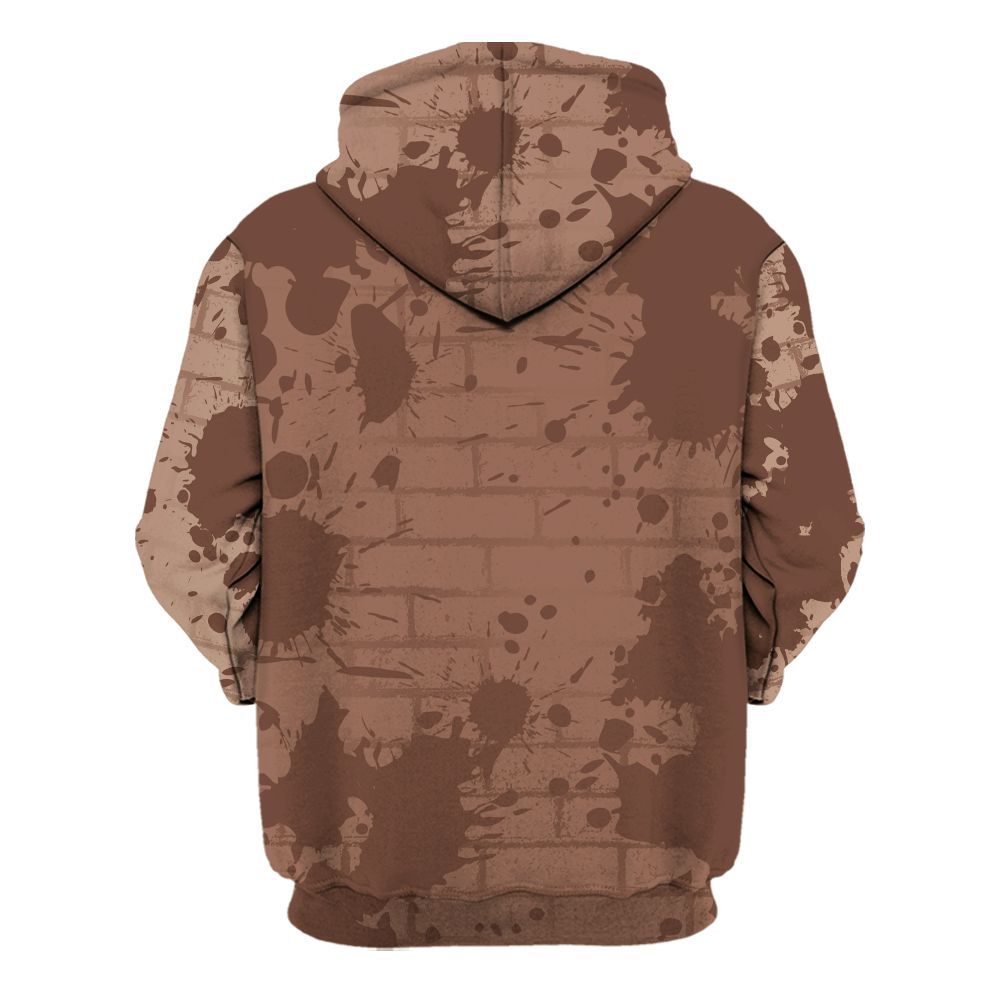 Hoodie To Match KD 4 Christmas - Allen Answer Skeleton Brick All Over Print