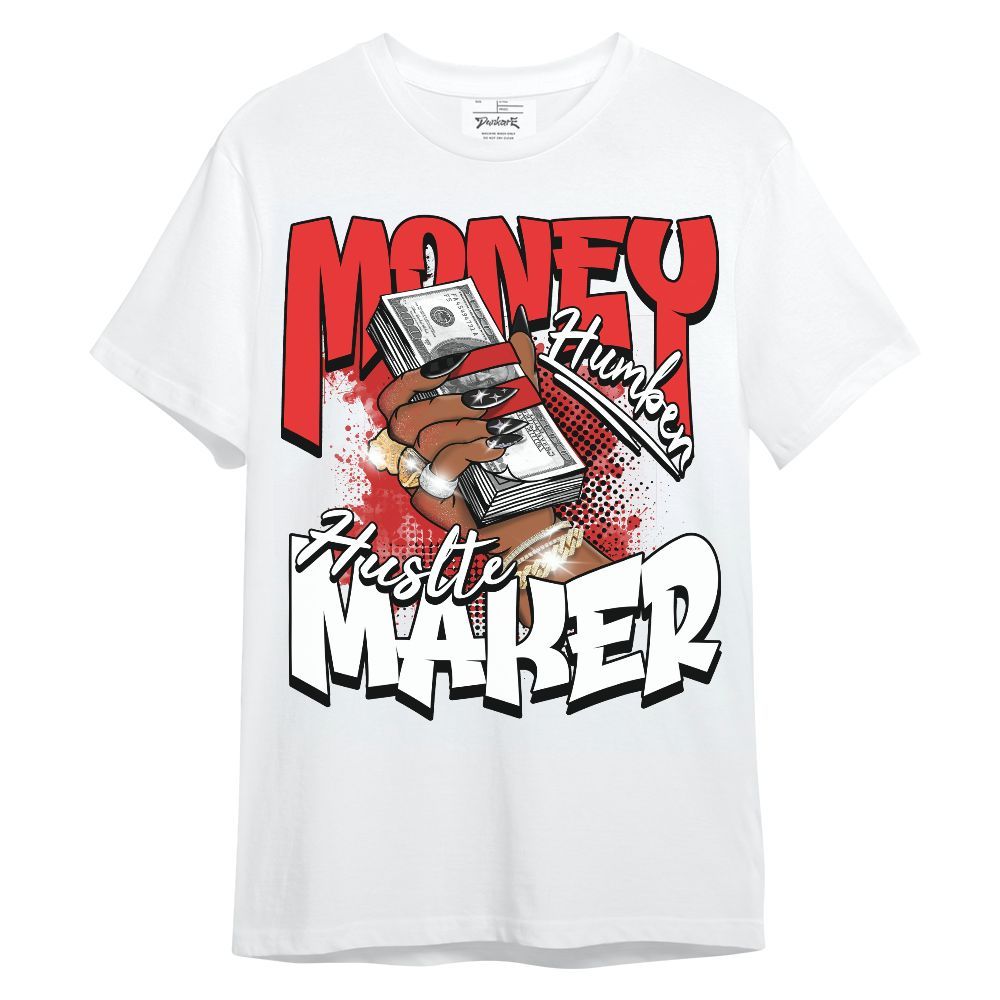 Shirt To Match Red Thunder 4s - Money Maker Retro Matching Unisex Shirt