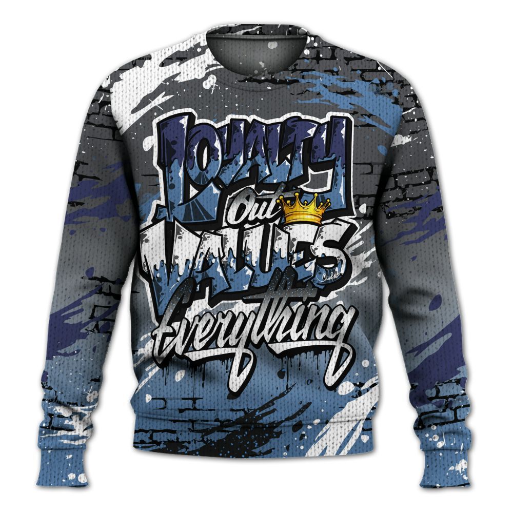 Knitted Sweater To Match Air Max 95 Stash - Values Of Loyalty Drip