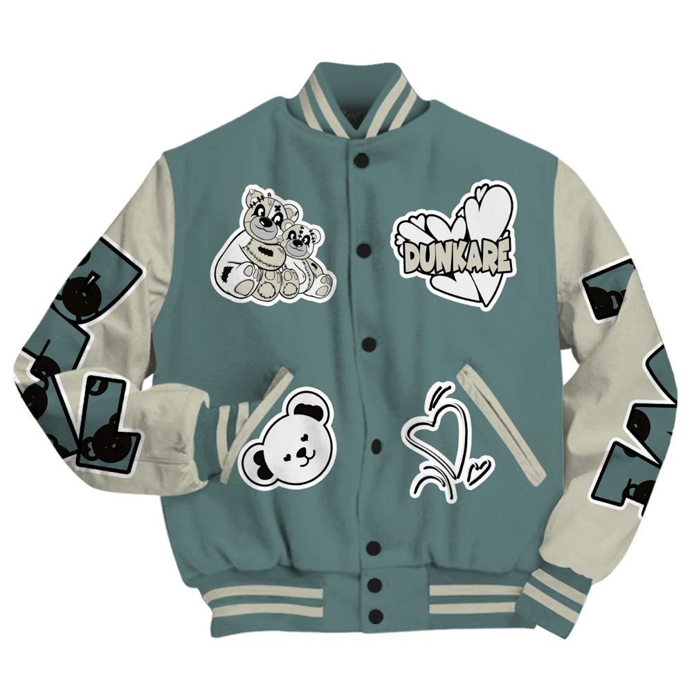 Varsity Jacket To Match AMM Low 17s - Sincere Fondness Bear All Over Print