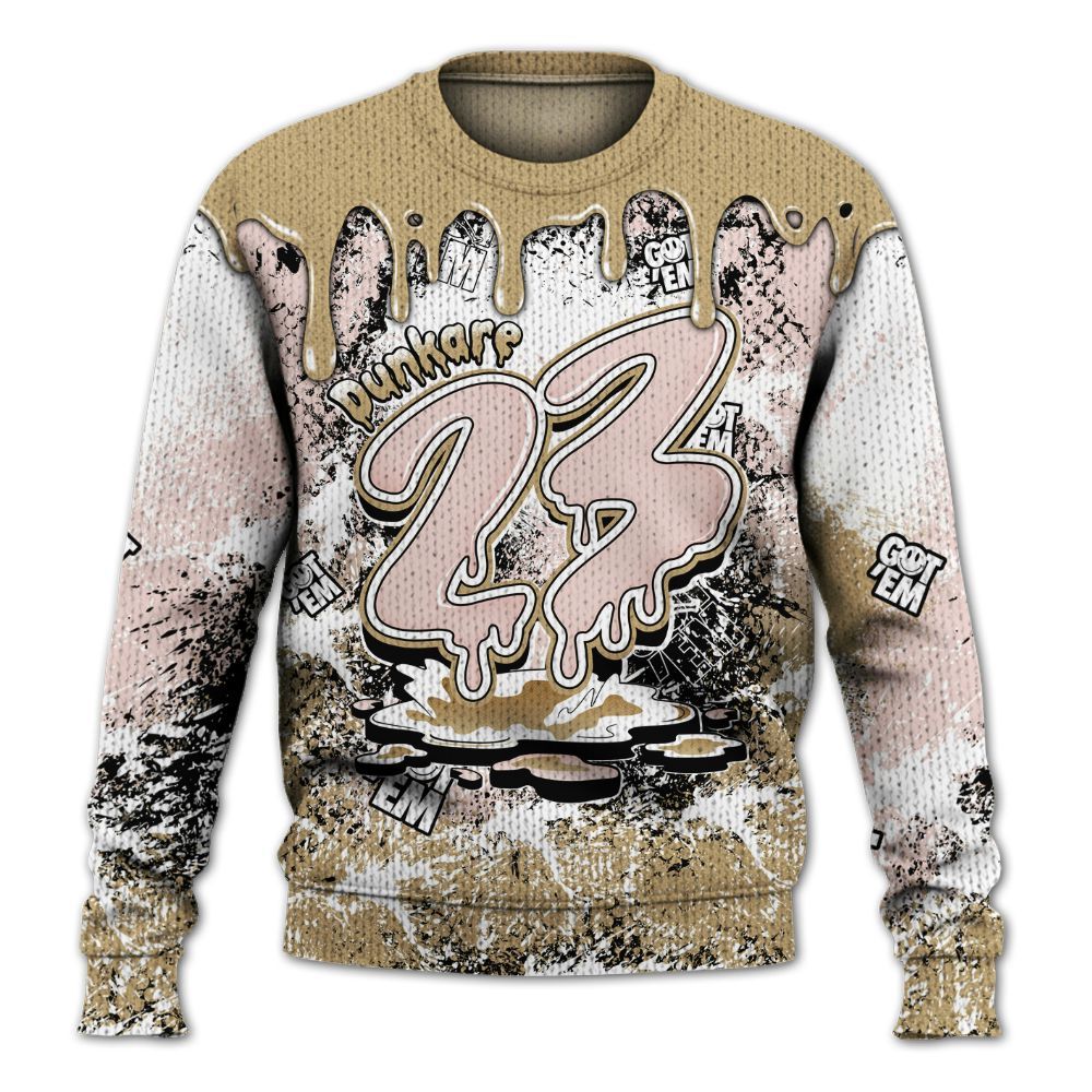 Sweater To Match Low Linen 2025 1s Shirt, Dripping 23 Drip Graphic