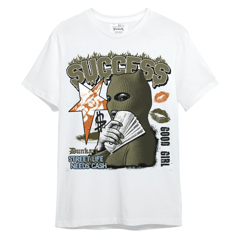Shirt To Match Olive 5s - Success Money Good Girl Unisex Shirt
