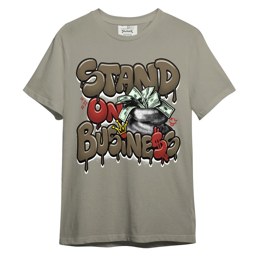 Shirt To Match Olive 9s - Stand Business Dripping Unisex Shirt