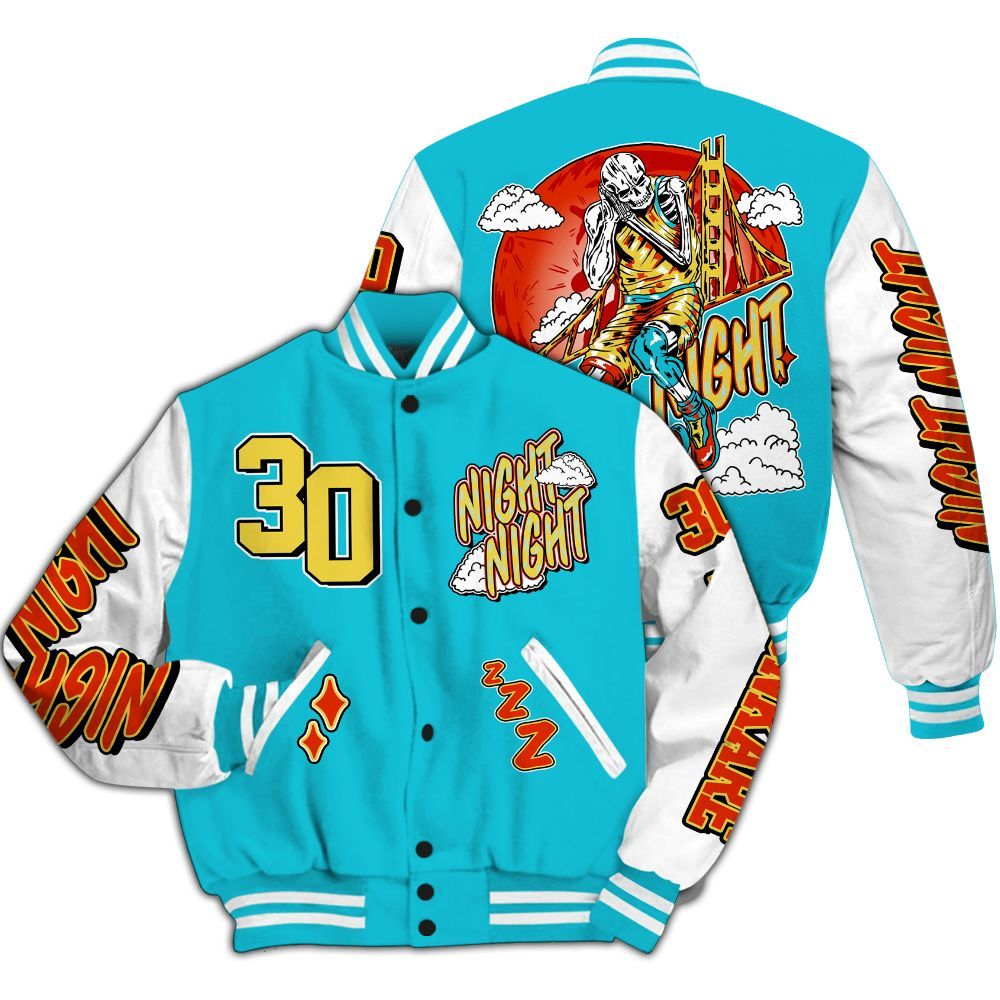 Varsity Jacket To Match Dunk Low KD 17 N7 - Seeya Skeleton All Over Print