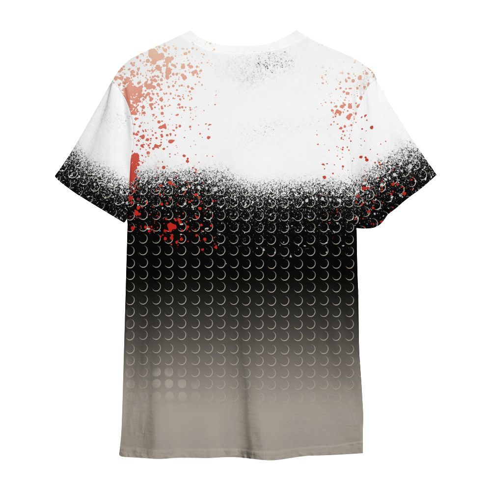 Shirt To Match Low OG Phantom 1s - Halftone Time Is Money All Over Print