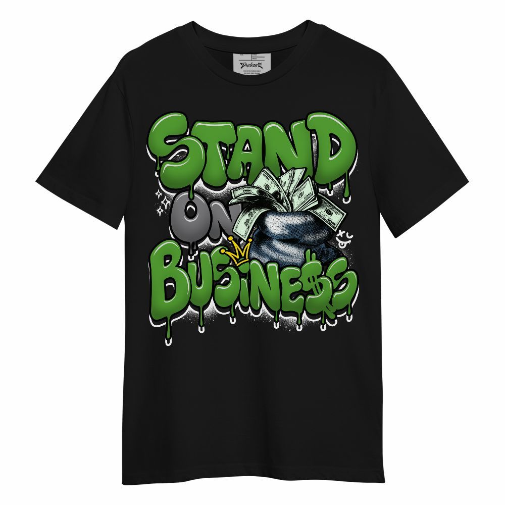 Shirt To Match Retro Green Bean 5s - Stand Business Unisex Shirt