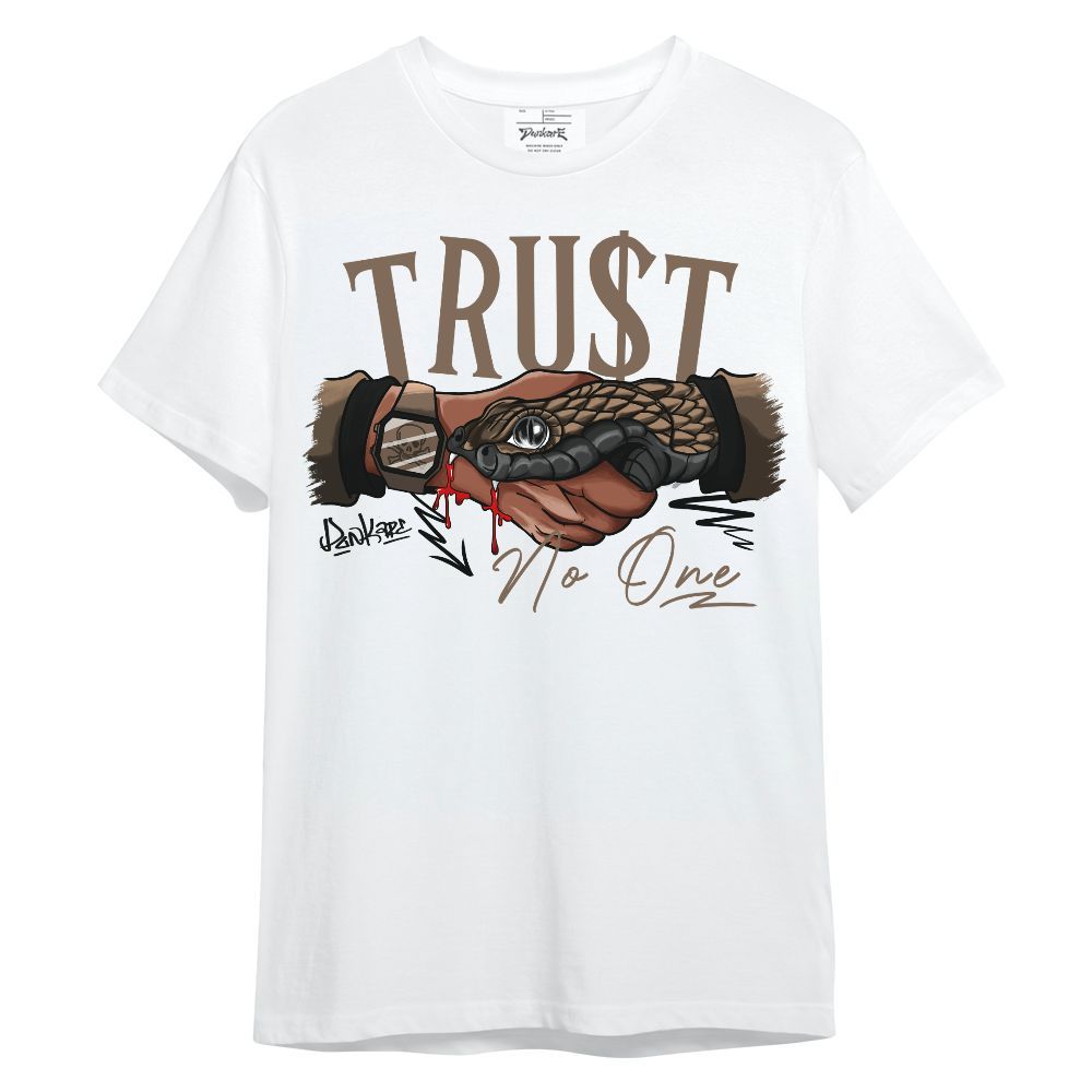 Shirt To Match Dark Mocha Jack - Snake Trust No One Unisex Shirt