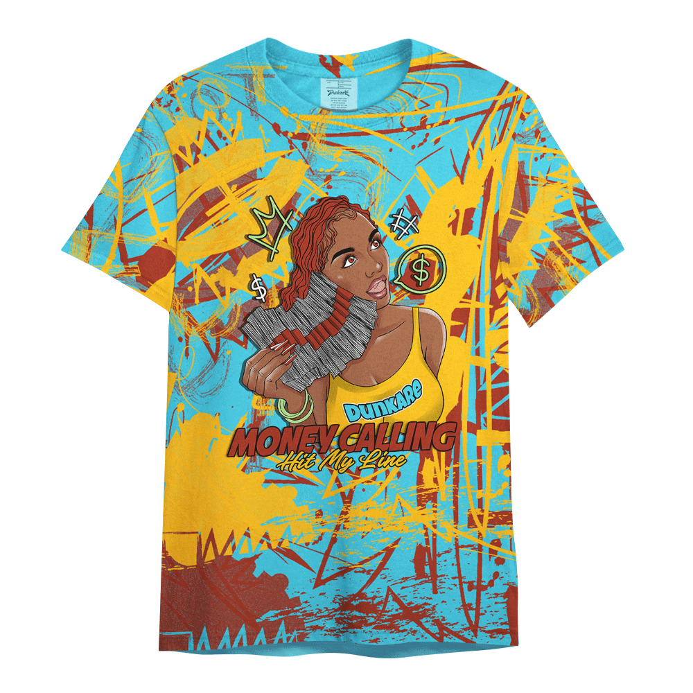 Shirt To Match SB Dunk Di'Orr Greenwood - Moneycall Unique Scratched Art Shirt Unisex