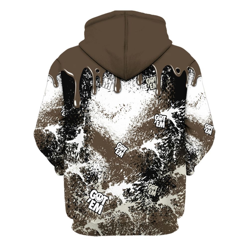 Hoodie To Match Palomino 1s - Dripping 23 Drip All Over Print