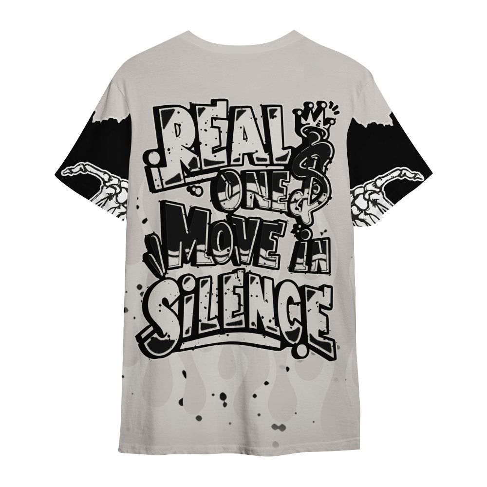Shirt To Match The Classic 40s - Ones Move In Silence Graphic Trapped All Over Print