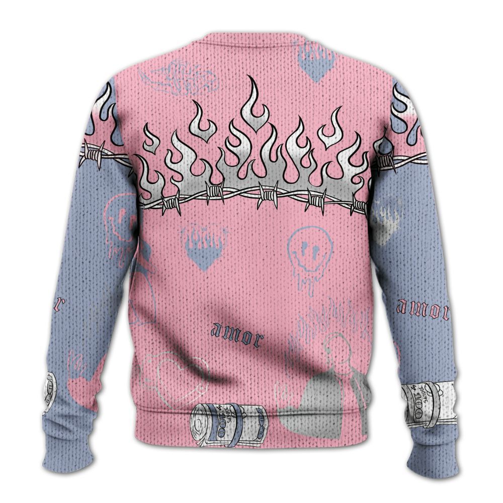 Sweater To Match Retro 35th Anniversary 5s - Snake Trust No One Graphic