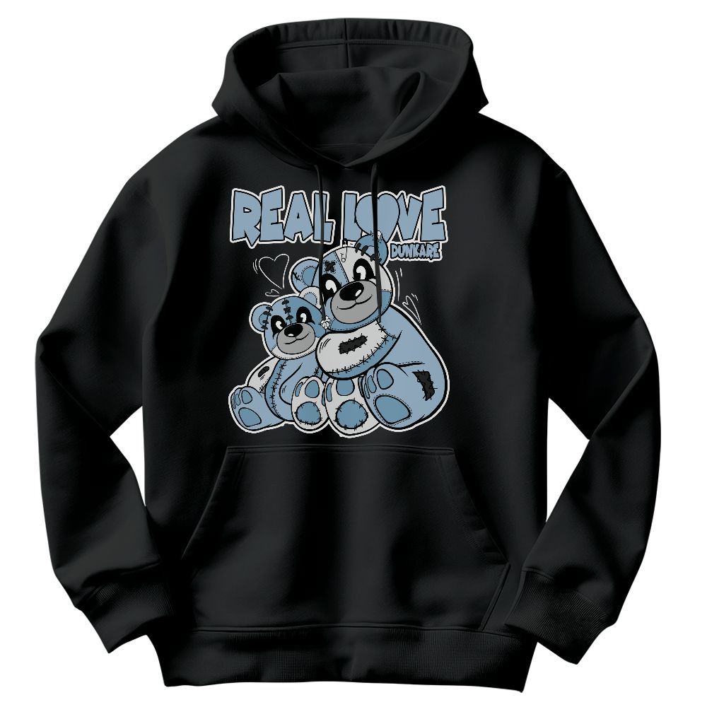 Sweatshirt To Match Mid Ice Blue 1s - Sincere Fondness Bear Graphic