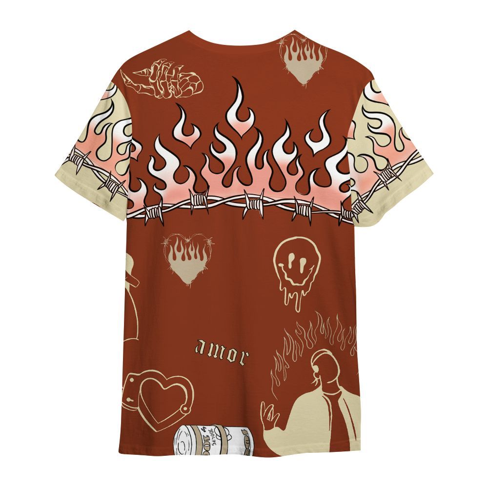 Shirt To Match Retro Eastside Golf 12s - Snake Trust No One All Over Print