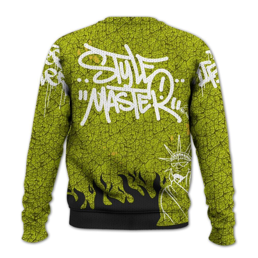 Knitted Sweater To Match Dunk Low QS Halloween Skull - Graphic Fck Around Find Out