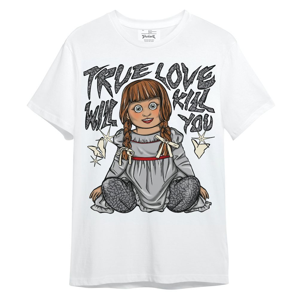 Shirt To Match Cement Grey 3s - Genuine Loves Bear Unisex Shirt