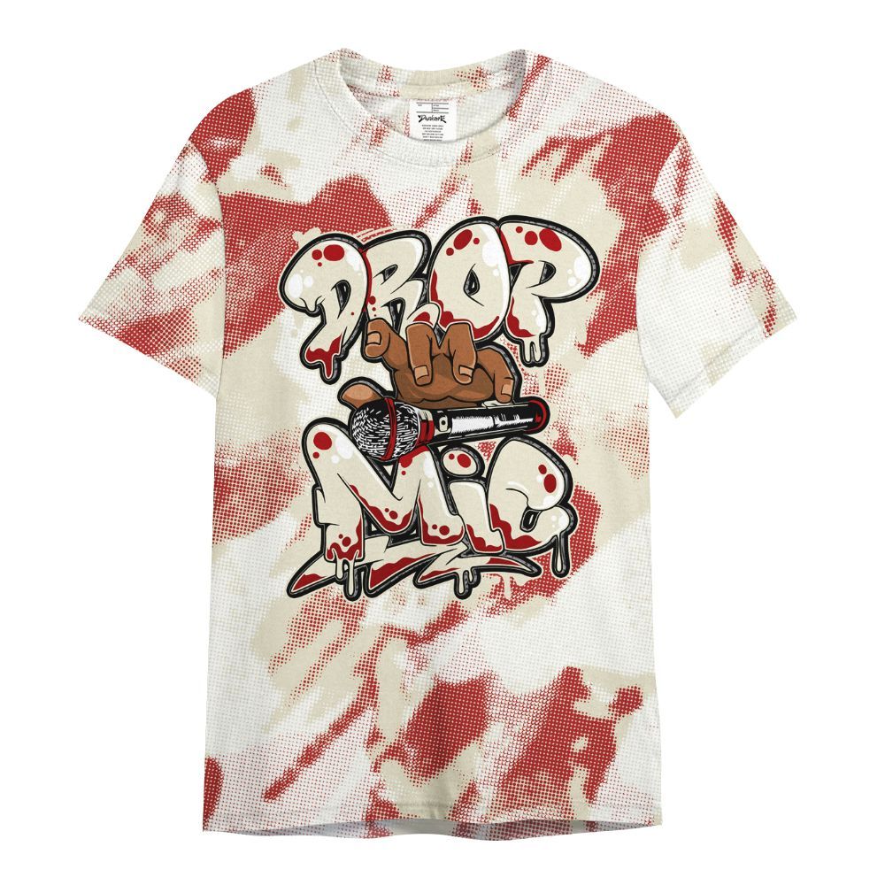 Shirt To Match Cement Grey 3s - Drop Mic Abstract All Over Print