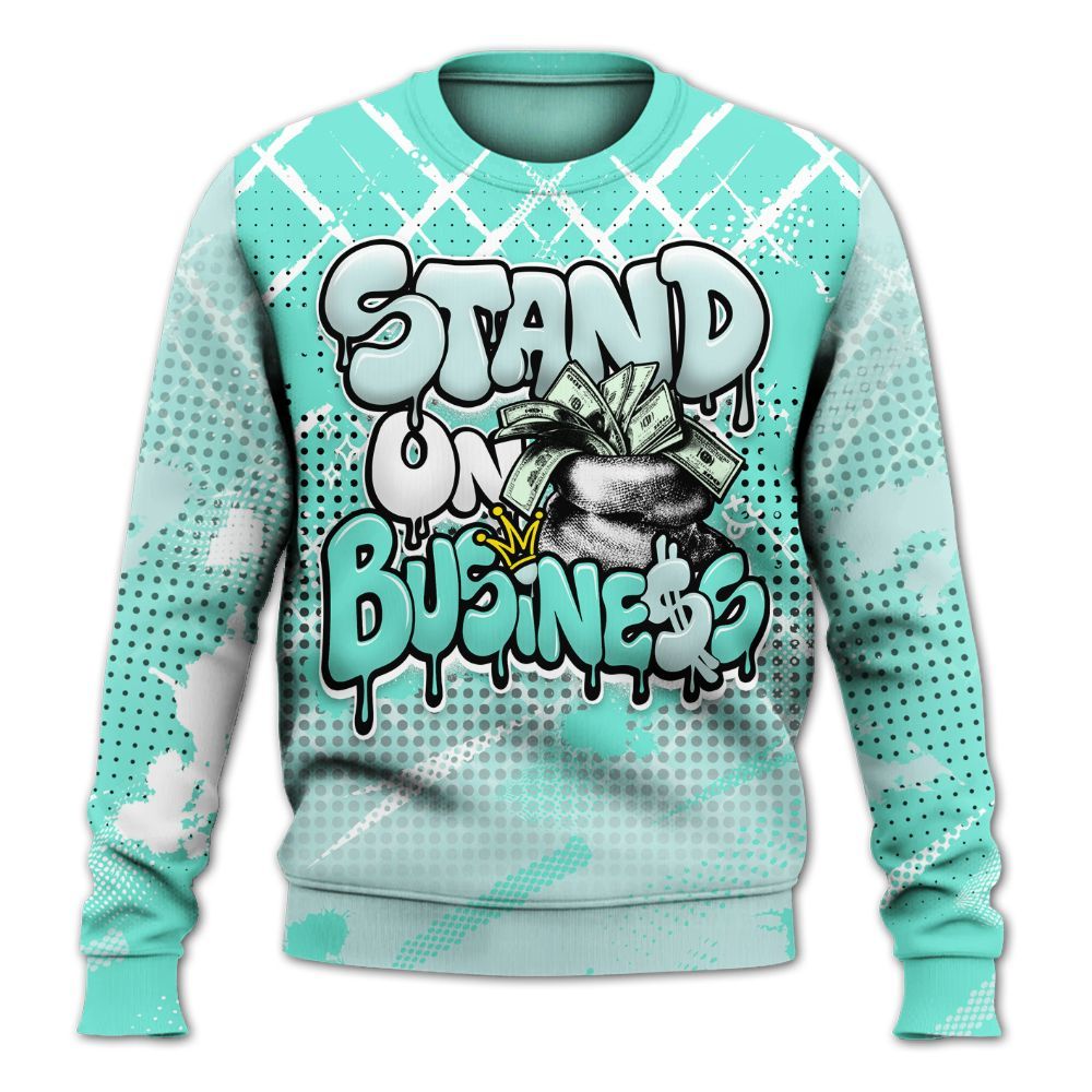 Sweatshirt To Match Retro Low Igloo 11s - Halftone Stand Business Dripping All Over Print