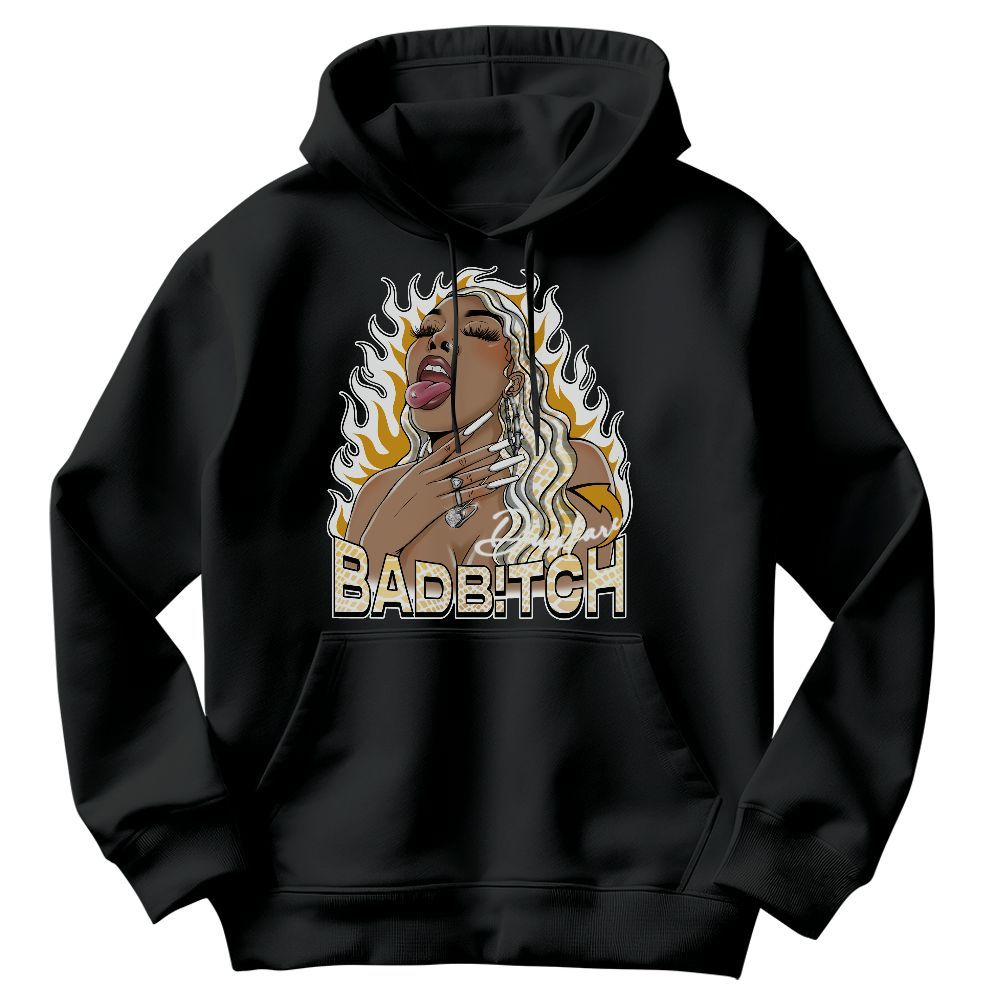 Sweatshirt To Match Low Yellow Python 11s - Bad B!tch Graphic