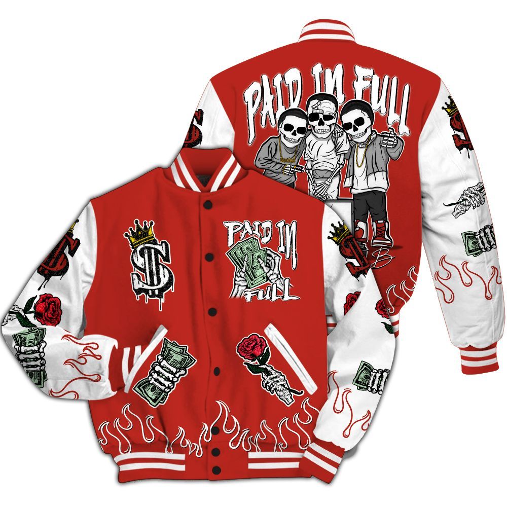 Varsity Jacket To Match Dunk Low St. Johns - Everybody Paid In All Over Print
