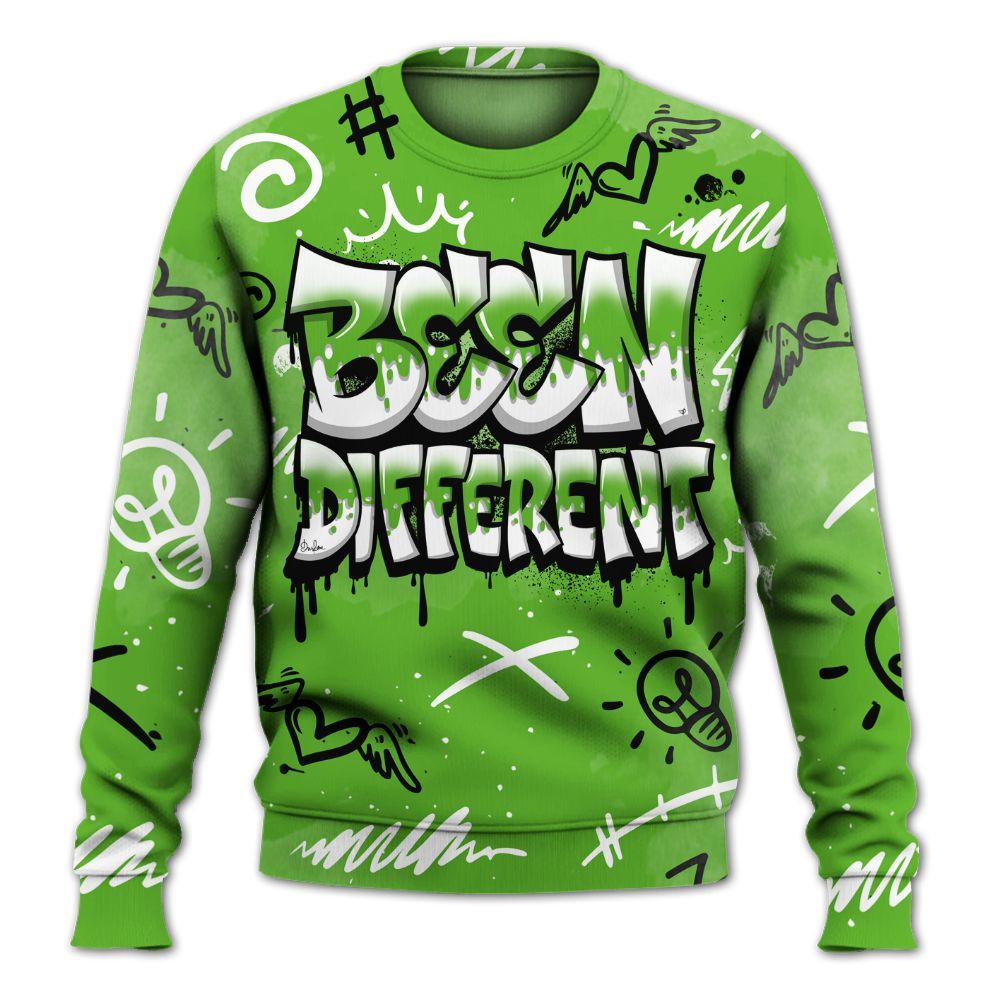 Sweatshirt To Match Air Foamposite One Volt - Drip Built Di2ferent All Over Print
