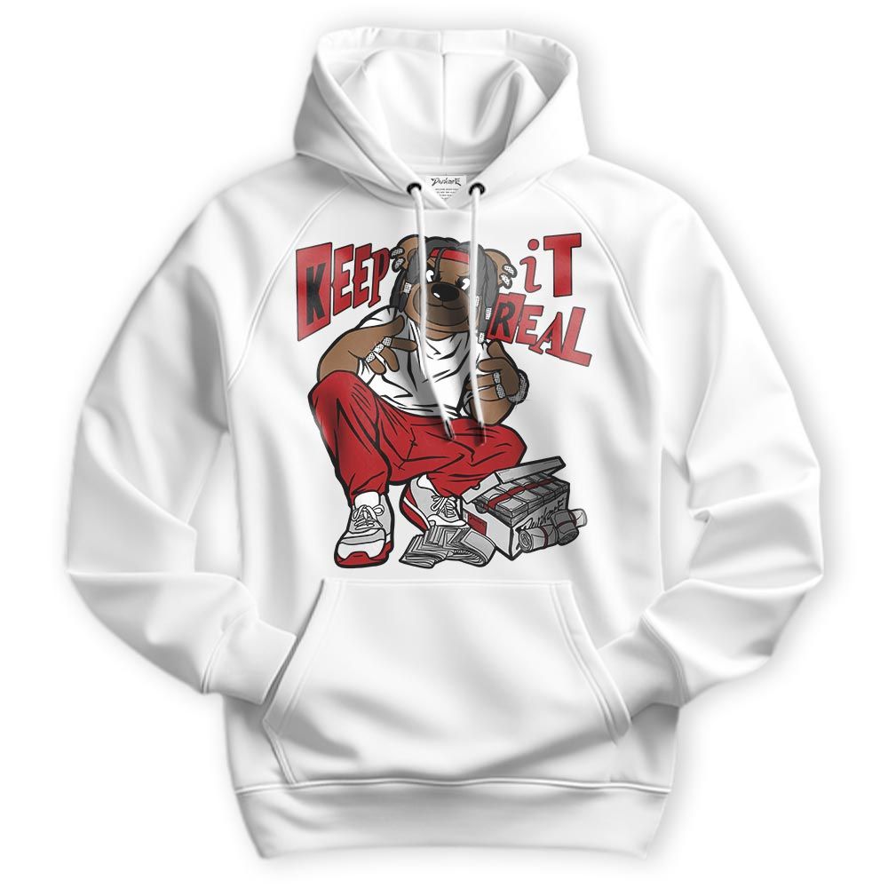Sweatshirt To Match Red Taxi 12s Hoodie - Keep_in Auth Bear Hoodie Unisex